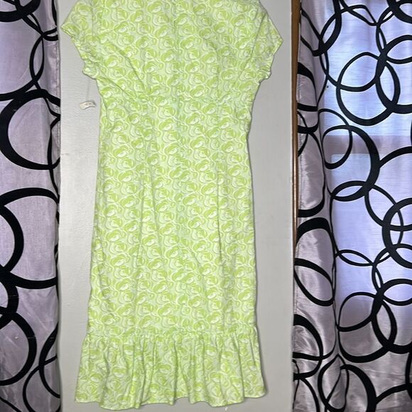 Tommy Hilfiger green shift dress with cap sleeves size 10 new with tags - Picture 9 of 16